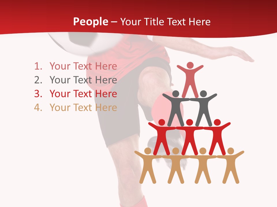 Full Sportsman Ball PowerPoint Template