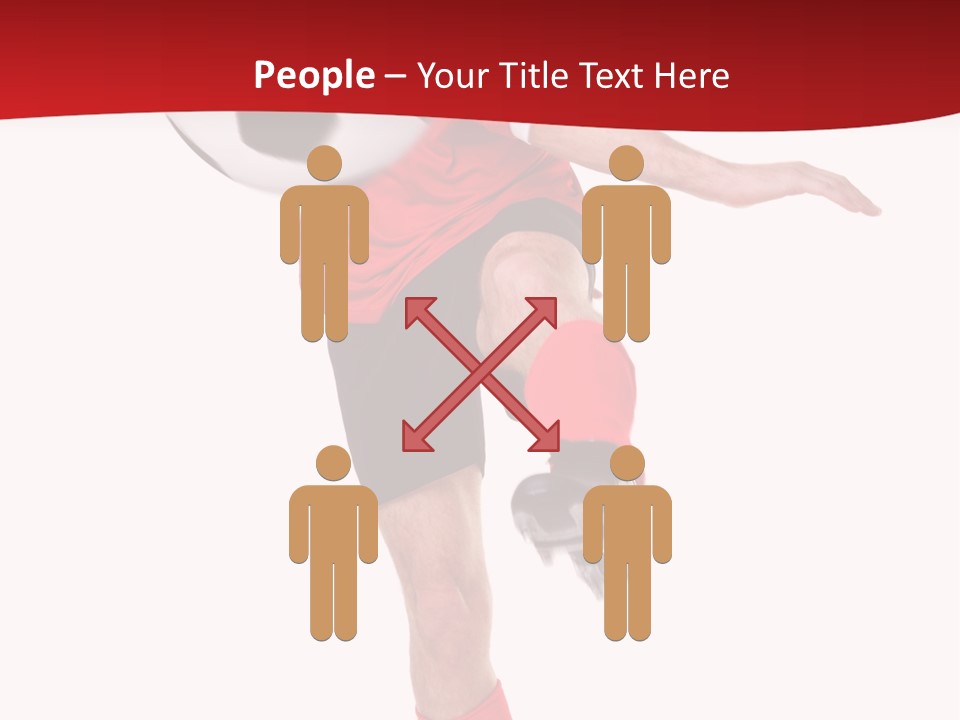 Full Sportsman Ball PowerPoint Template