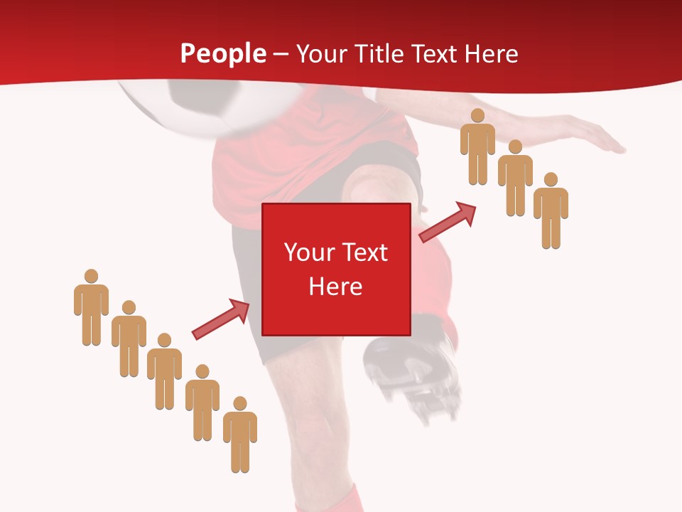 Full Sportsman Ball PowerPoint Template