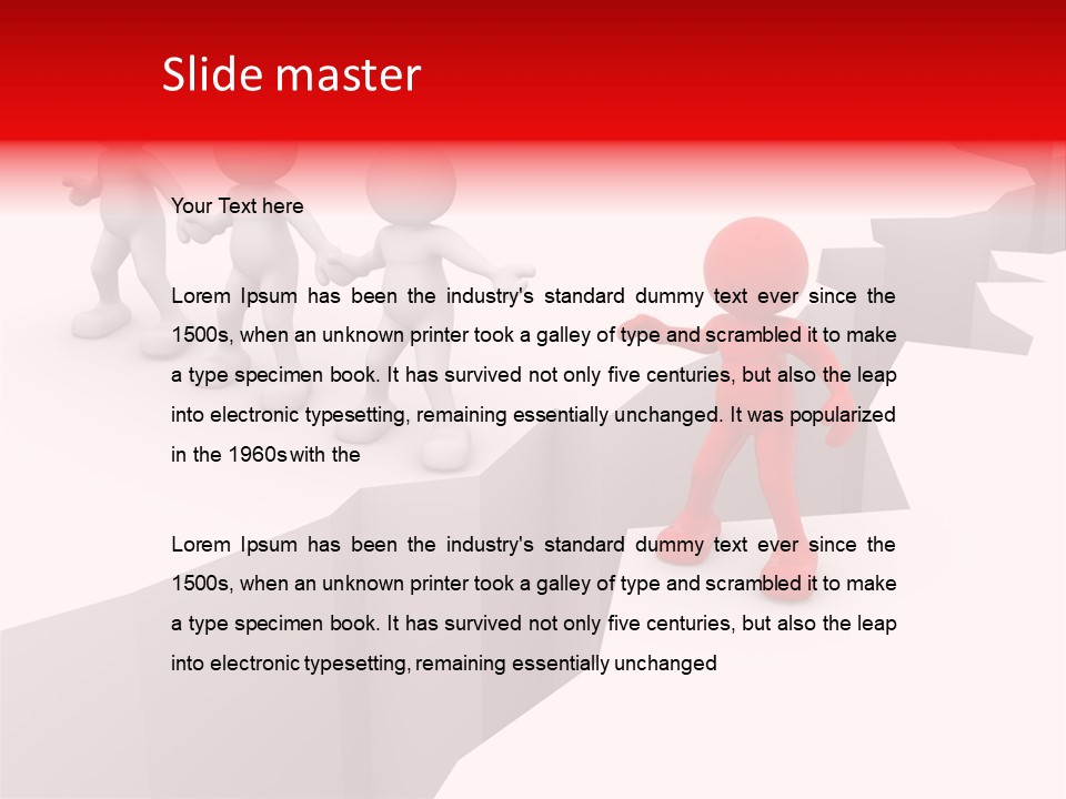 Danger Desperate Isolated PowerPoint Template