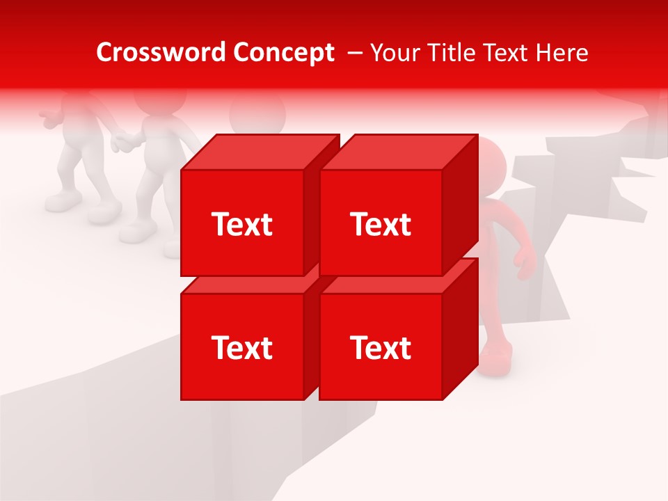 Danger Desperate Isolated PowerPoint Template