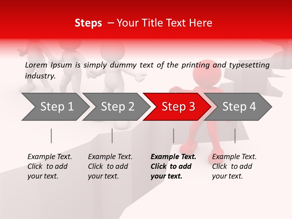 Danger Desperate Isolated PowerPoint Template