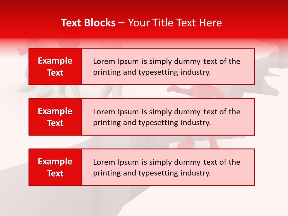 Danger Desperate Isolated PowerPoint Template