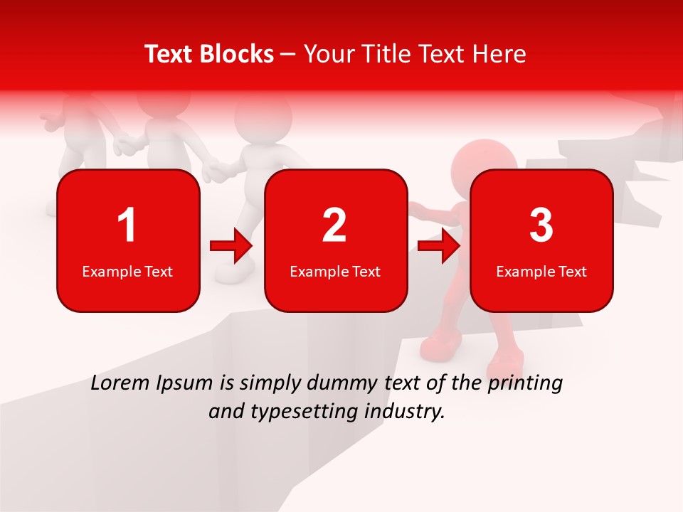 Danger Desperate Isolated PowerPoint Template