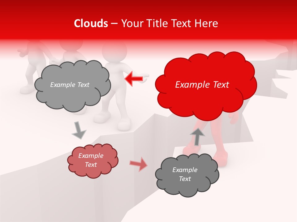 Danger Desperate Isolated PowerPoint Template