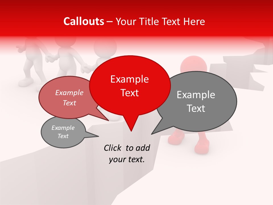 Danger Desperate Isolated PowerPoint Template