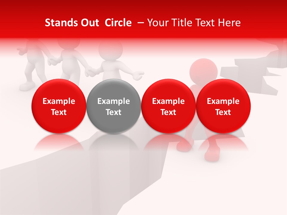 Danger Desperate Isolated PowerPoint Template