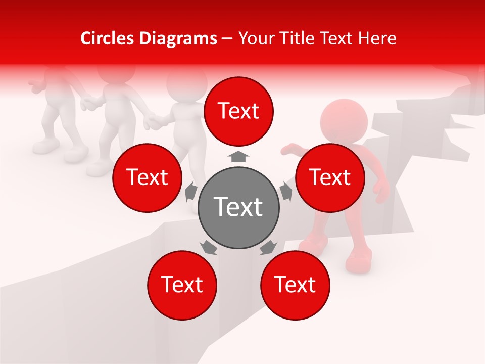 Danger Desperate Isolated PowerPoint Template