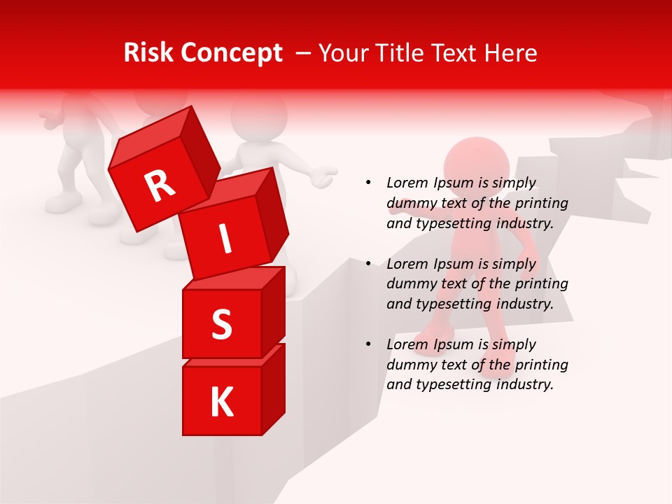 Danger Desperate Isolated PowerPoint Template