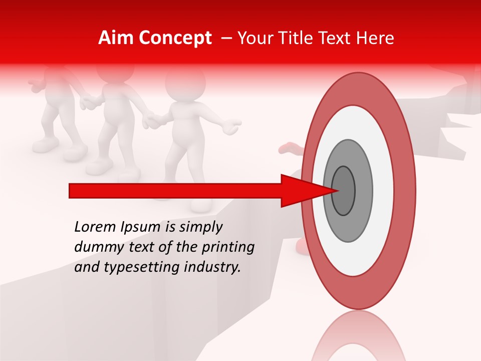 Danger Desperate Isolated PowerPoint Template