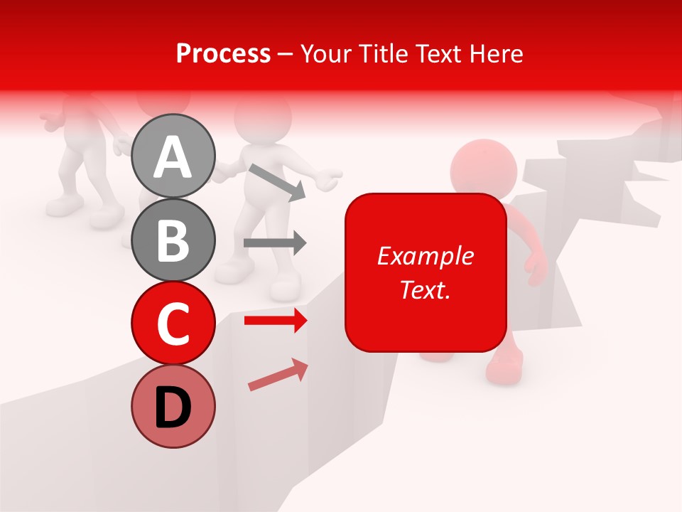 Danger Desperate Isolated PowerPoint Template