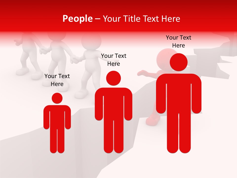 Danger Desperate Isolated PowerPoint Template