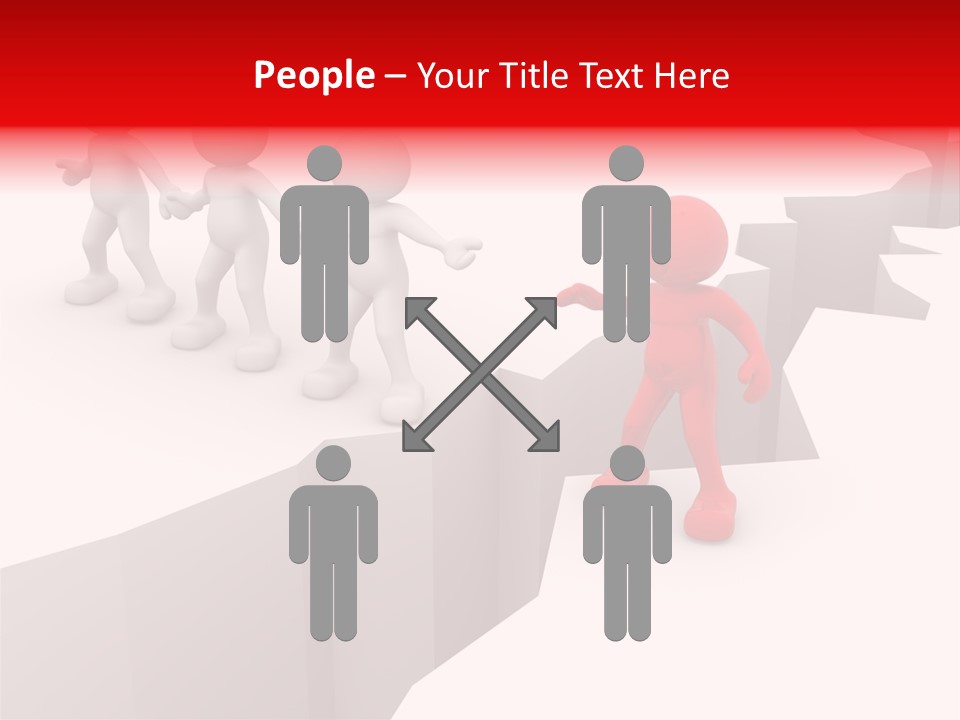 Danger Desperate Isolated PowerPoint Template