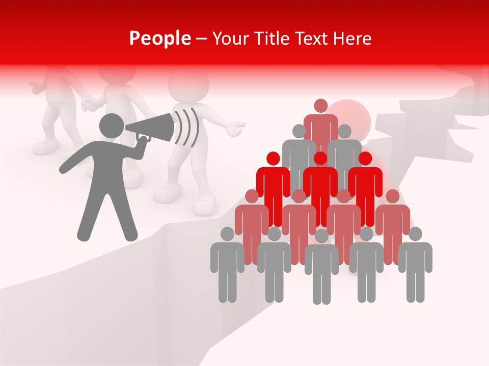 Danger Desperate Isolated PowerPoint Template