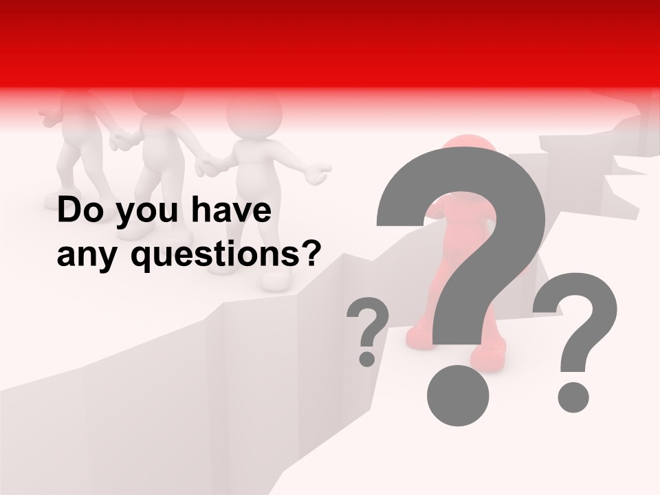 Danger Desperate Isolated PowerPoint Template