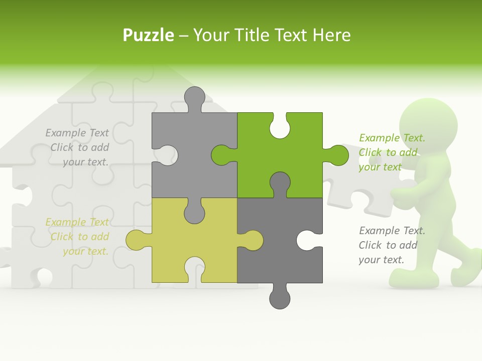 Concept Human Guy PowerPoint Template