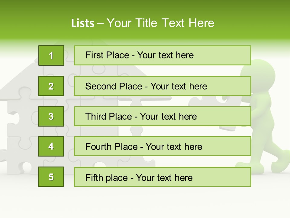 Concept Human Guy PowerPoint Template