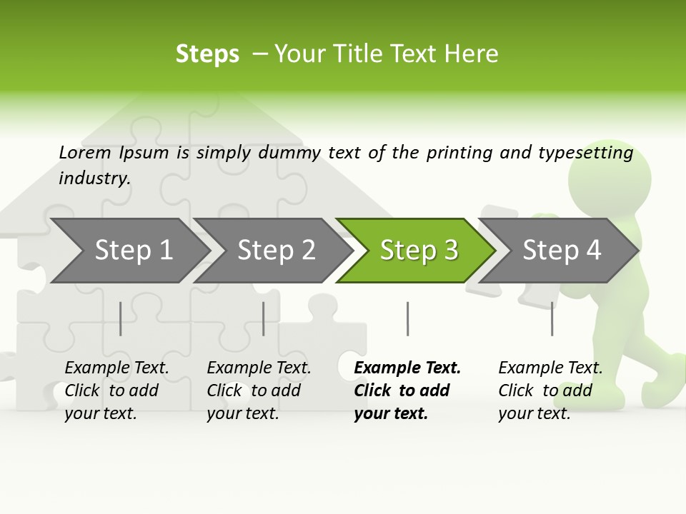 Concept Human Guy PowerPoint Template