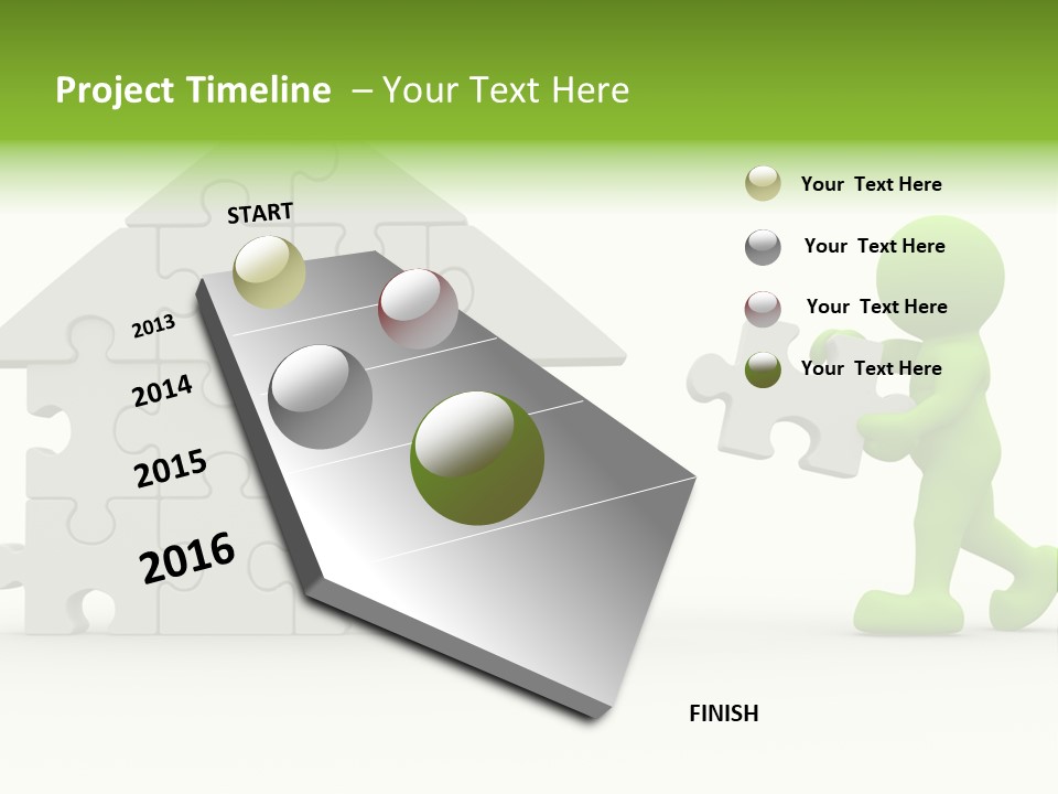 Concept Human Guy PowerPoint Template
