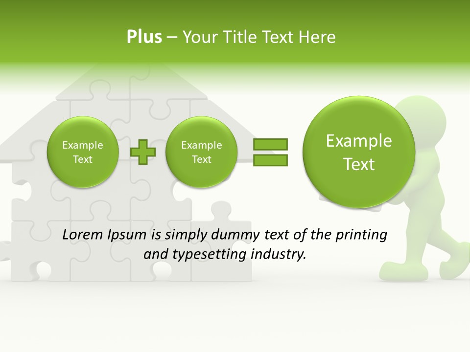 Concept Human Guy PowerPoint Template