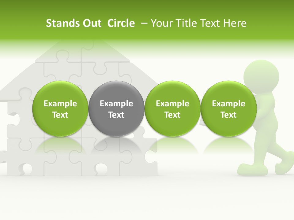 Concept Human Guy PowerPoint Template