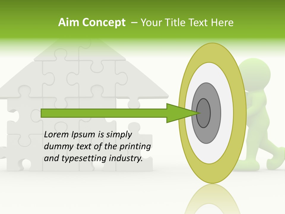 Concept Human Guy PowerPoint Template