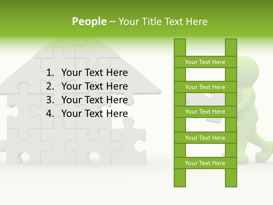 Concept Human Guy PowerPoint Template