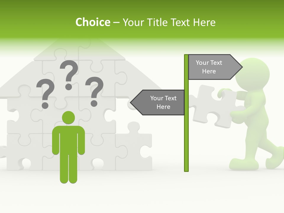 Concept Human Guy PowerPoint Template
