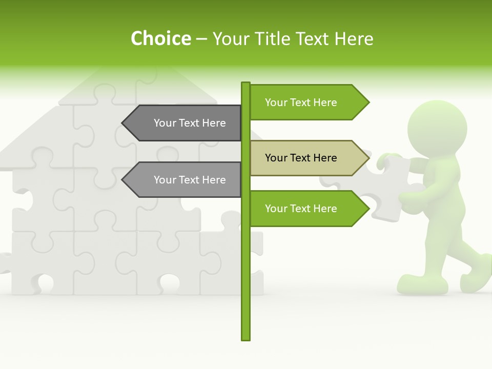 Concept Human Guy PowerPoint Template