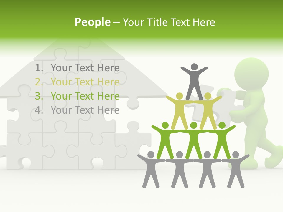 Concept Human Guy PowerPoint Template