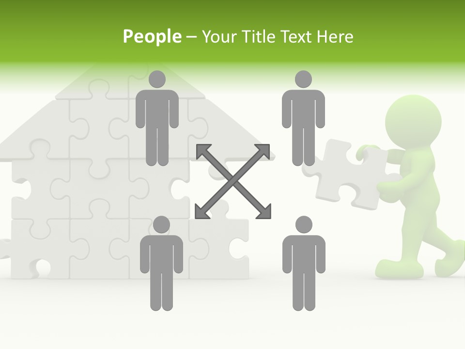 Concept Human Guy PowerPoint Template