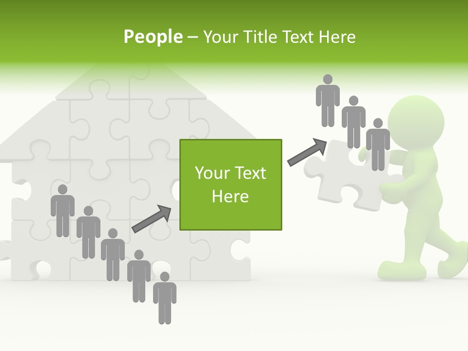 Concept Human Guy PowerPoint Template