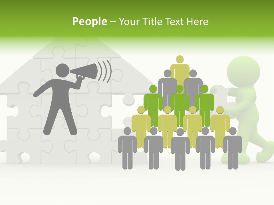 Concept Human Guy PowerPoint Template