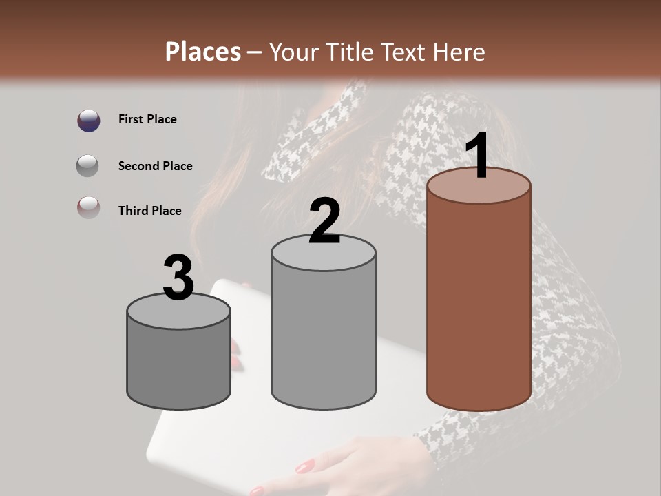 Laptops Fashion Teenage PowerPoint Template