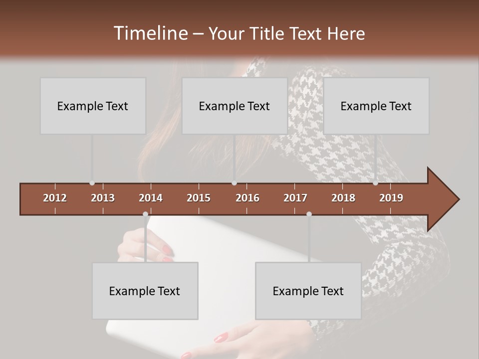 Laptops Fashion Teenage PowerPoint Template