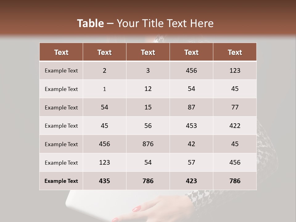 Laptops Fashion Teenage PowerPoint Template