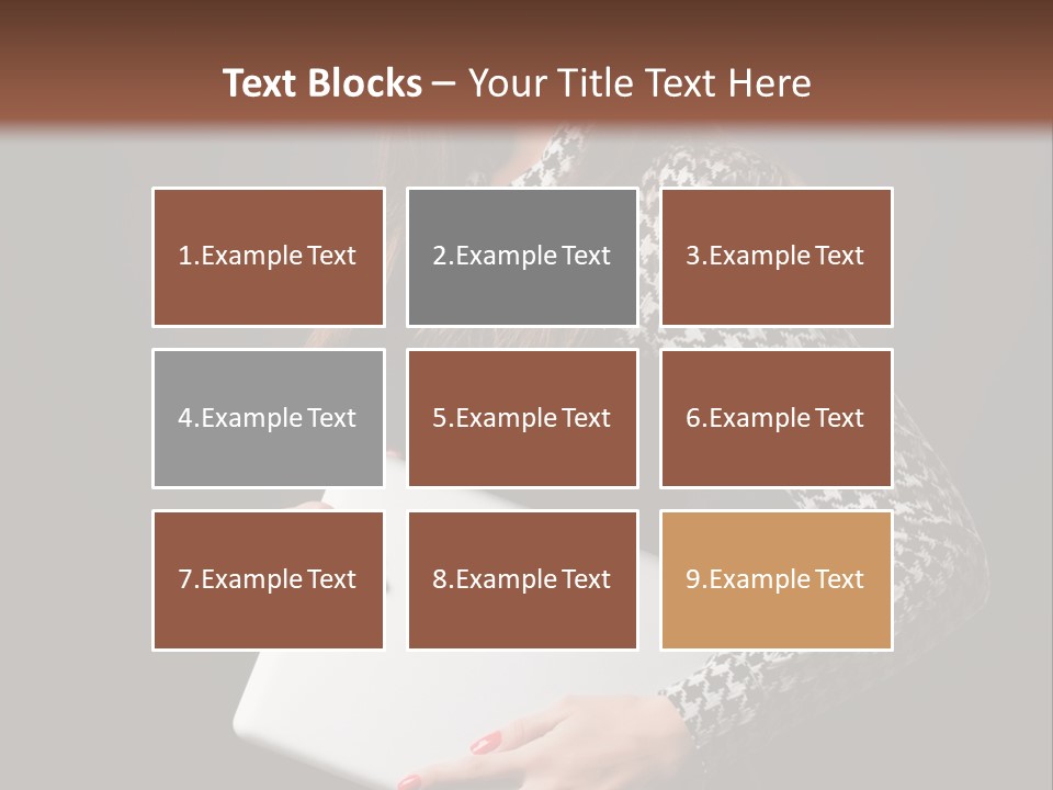 Laptops Fashion Teenage PowerPoint Template