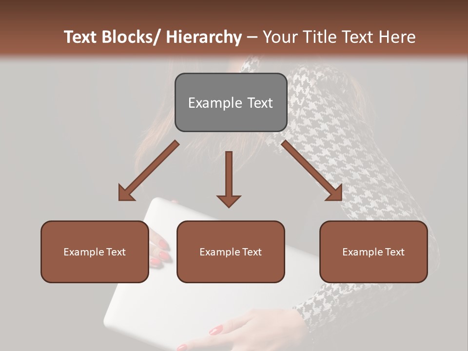 Laptops Fashion Teenage PowerPoint Template