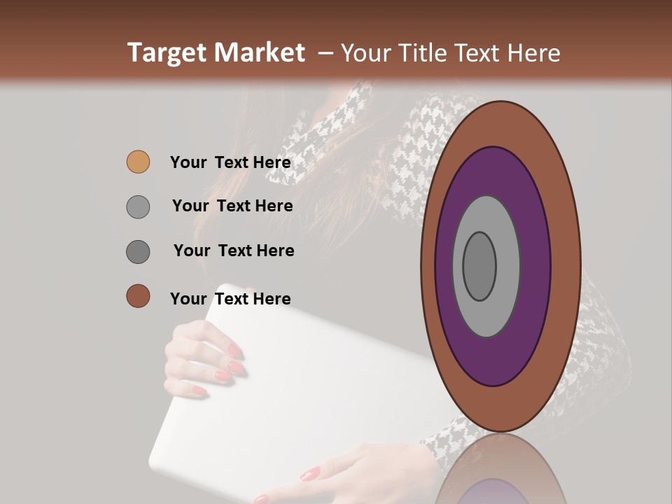 Laptops Fashion Teenage PowerPoint Template