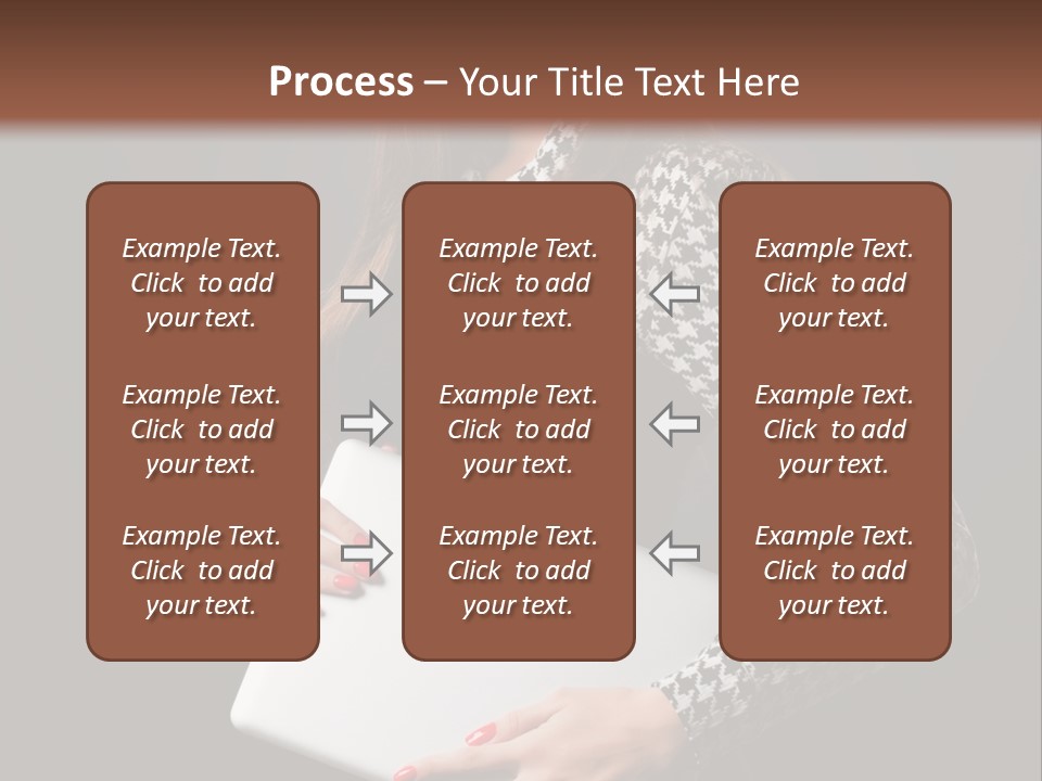 Laptops Fashion Teenage PowerPoint Template