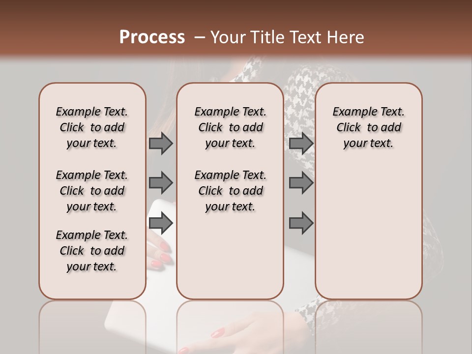 Laptops Fashion Teenage PowerPoint Template