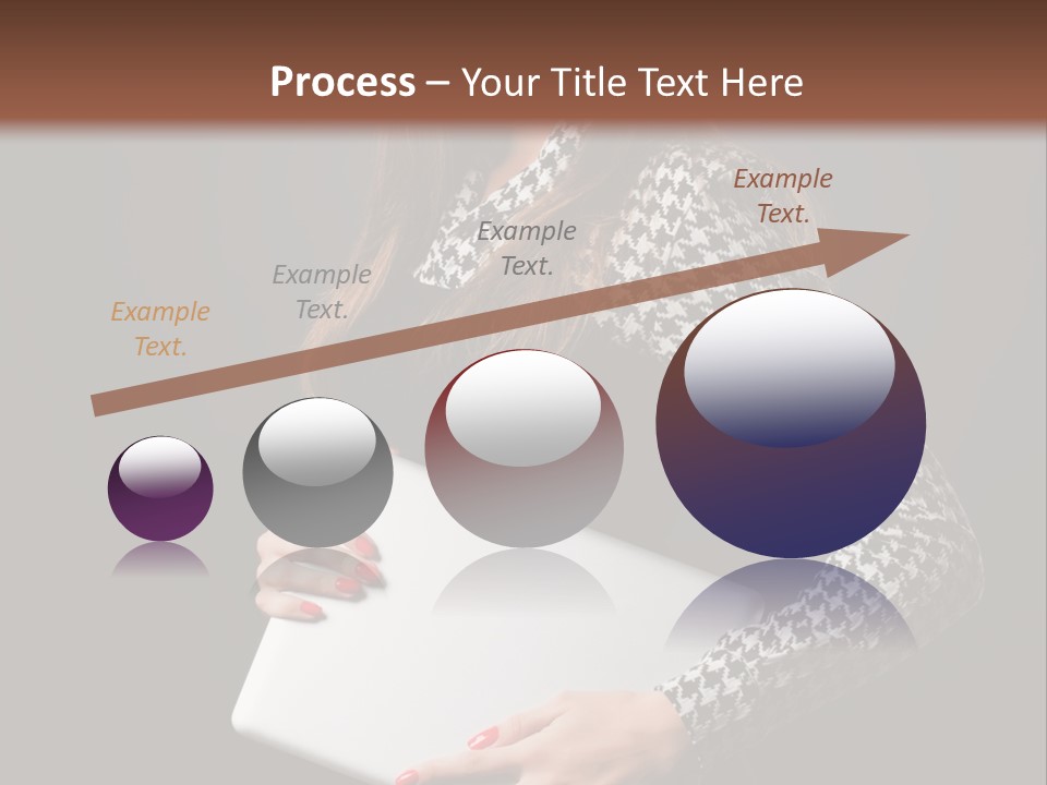 Laptops Fashion Teenage PowerPoint Template