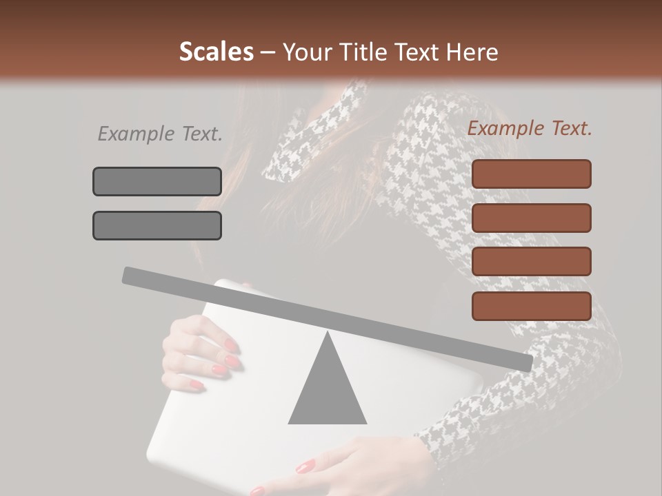 Laptops Fashion Teenage PowerPoint Template