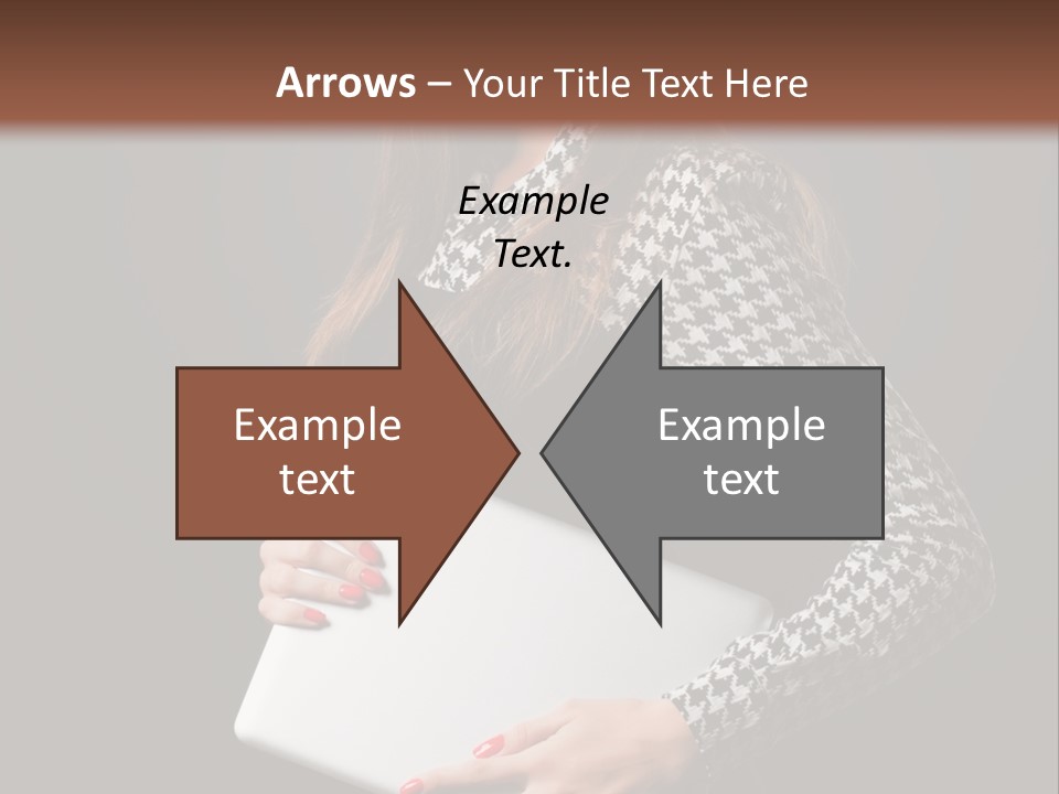 Laptops Fashion Teenage PowerPoint Template