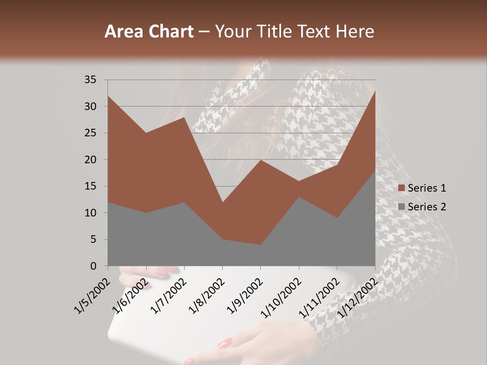 Laptops Fashion Teenage PowerPoint Template