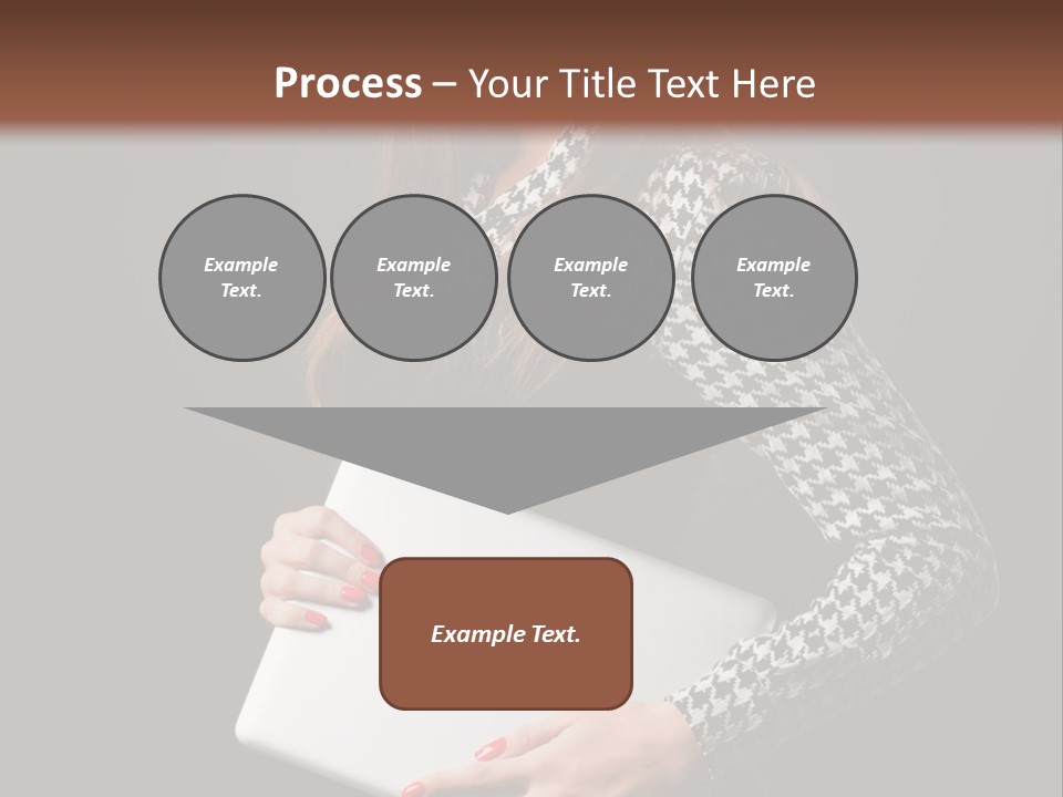 Laptops Fashion Teenage PowerPoint Template