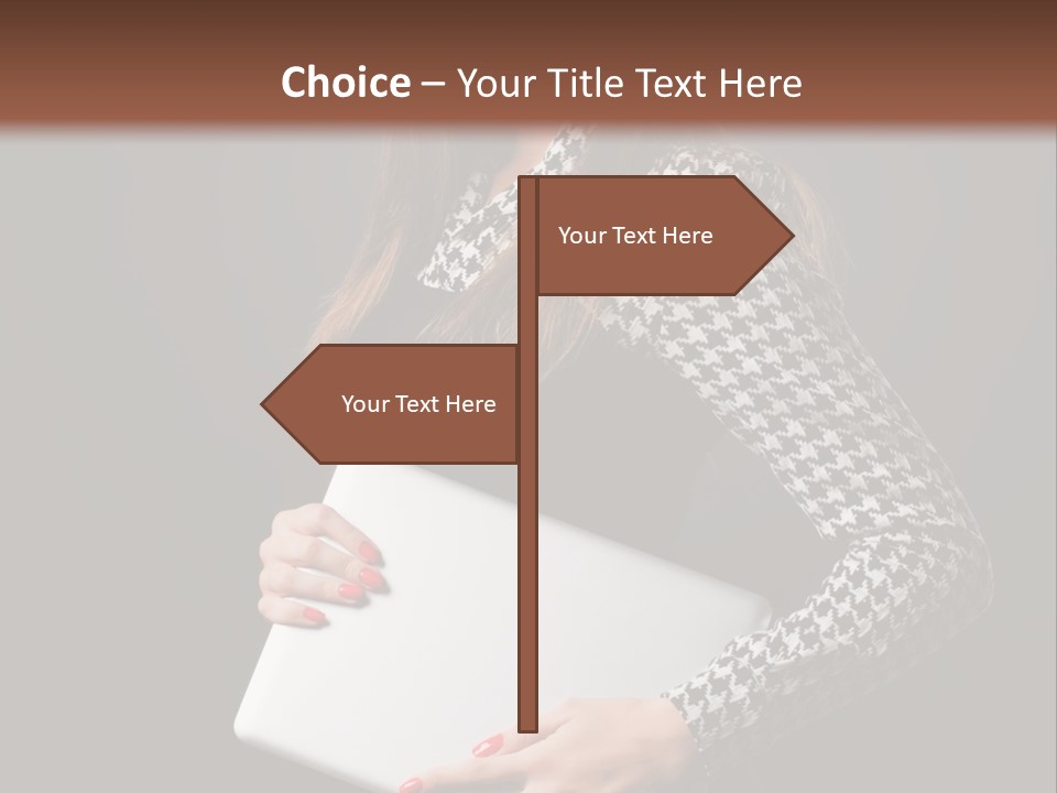 Laptops Fashion Teenage PowerPoint Template