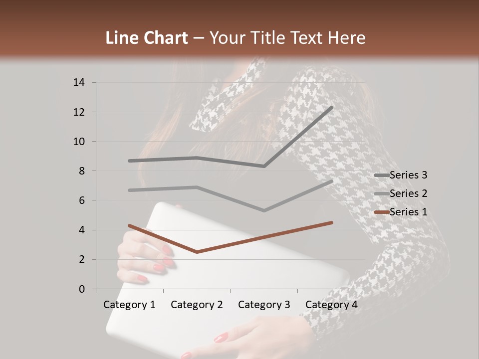 Laptops Fashion Teenage PowerPoint Template