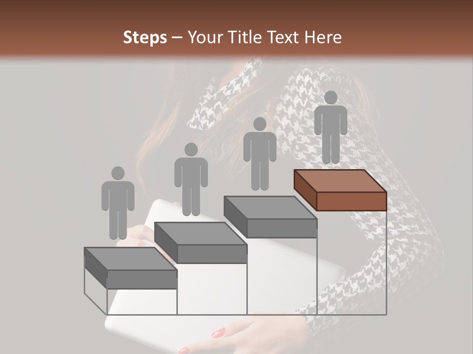 Laptops Fashion Teenage PowerPoint Template