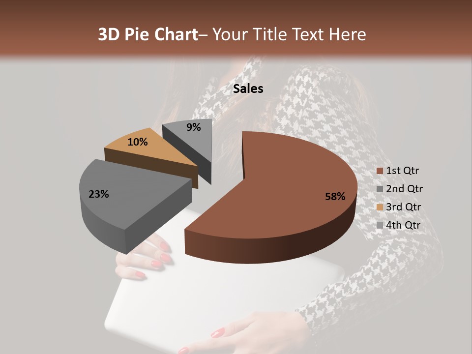 Laptops Fashion Teenage PowerPoint Template